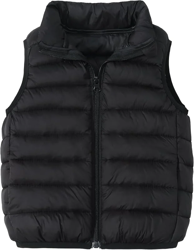 AIEOE Gilet Piumino Bambini Ragazzi Unisex Senza Maniche con Tasche Antivento Elegante Leggero Adatto da 3-12 Anni — Abbigliamento riscaldato