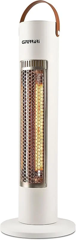 G3 Ferrari G60026 Stufa al Carbonio, 600W, 2 Potenze, Bianco — Riscaldamento