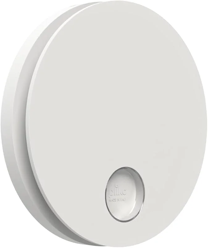 plikc - Aspiratore Assiale da Parete Serie ARIO con Speciale Membrana Antiritorno in Mylar - 100% Made in Italy (Foro Ø 90, BIANCO) — Umidificatore