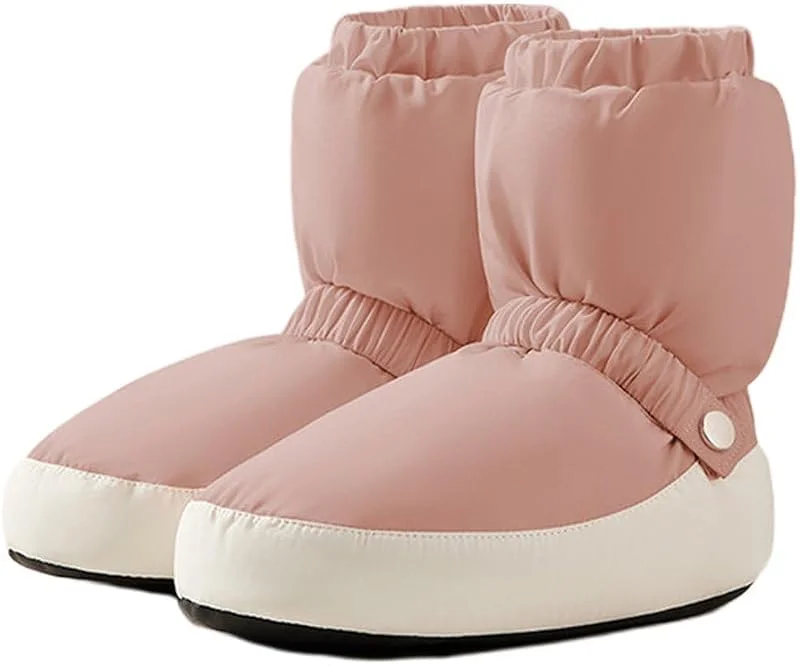 Stivale Balletto, Stivaletti Riscaldamento per Balletto Stivali Ballo Scarpe Calde Invernali Scarpe Allenamento per Riscaldamento per Bambini Donne Ragazze — Abbigliamento riscaldato
