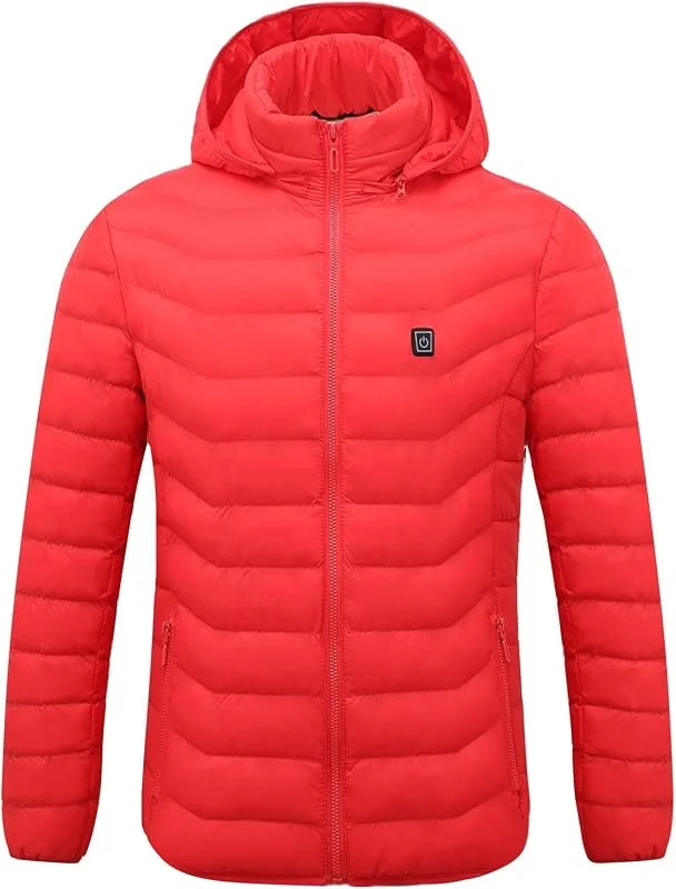 Gilet Riscaldato per Uomo e Donna, USB Giubbotto Riscaldato Uomo Elettrico Giubbotto Riscaldato Donna Giubbotto Riscaldato Giacca Riscaldata Elettrico Doppi Controller per Escursionismo all'aperto — Abbigliamento riscaldato