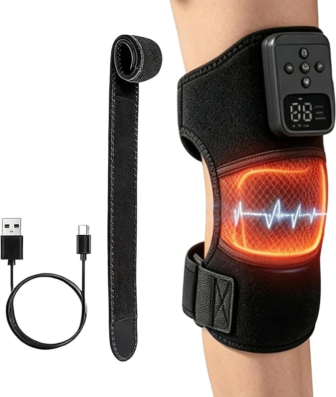 Scaldaginocchia con USB, ricaricabile, 6 livelli di temperatura — Abbigliamento riscaldato