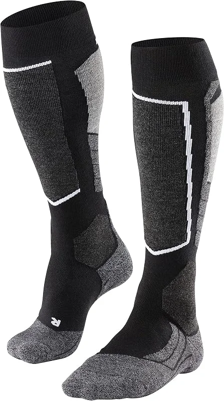 FALKE uomo SK2 calzini da sci imbottitura media protezione tibia spessi — Abbigliamento riscaldato