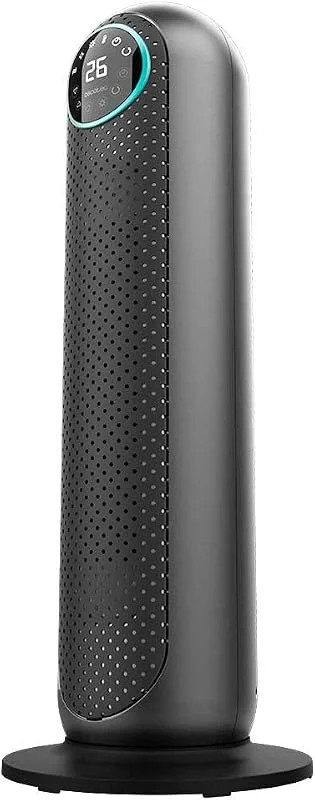 Cecotec Stufa in ceramica ReadyWarm 10150 Smart Ceramic Pro da 2200 W con telecomando a distanza e display LED.Timer fino a 8 ore, 3 modalità di funzionamiento — Riscaldamento