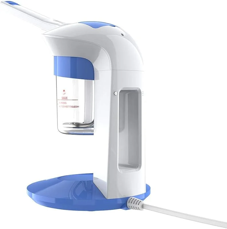 Ozono, vaporizzatore facciale migliorato SPA atomizzatore professionale sauna viso con nebbia calda umidificatore pulizia profonda ozono viso spa vapore