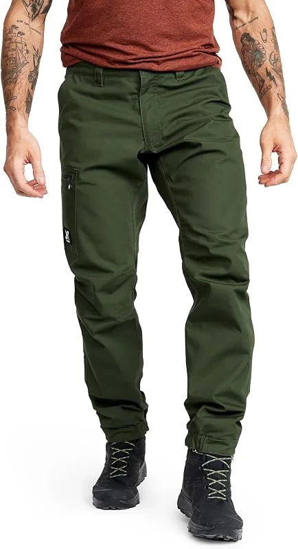 RevolutionRace Outdoor Basic Pants da Uomo, Pantaloni da Trekking per Tutte Le attività All'aperto — Abbigliamento riscaldato