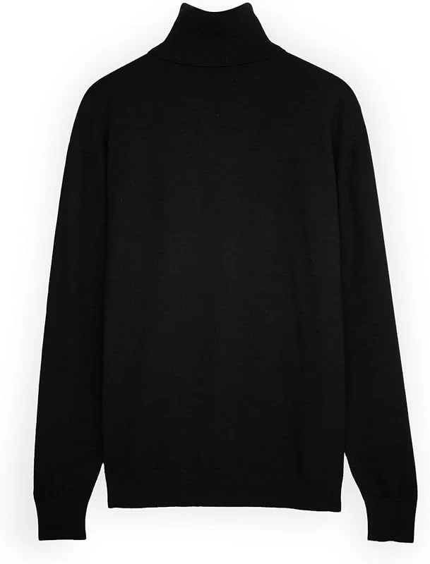 Diana Studio - Maglione Collo Alto in 100% Lana Merino, Uomo — Abbigliamento riscaldato