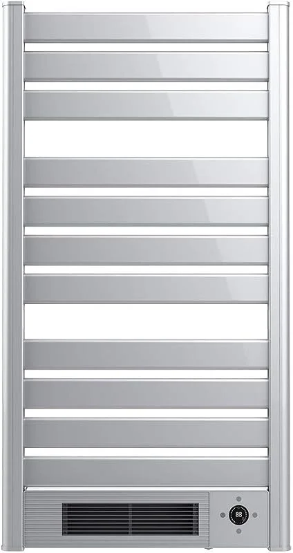Cecotec Scaldasalviette riscaldatore a risparmio energetico caldo 9770 Asciugamano in ceramica incorporato in acciaio inox, 2000 W, display LED — Riscaldamento