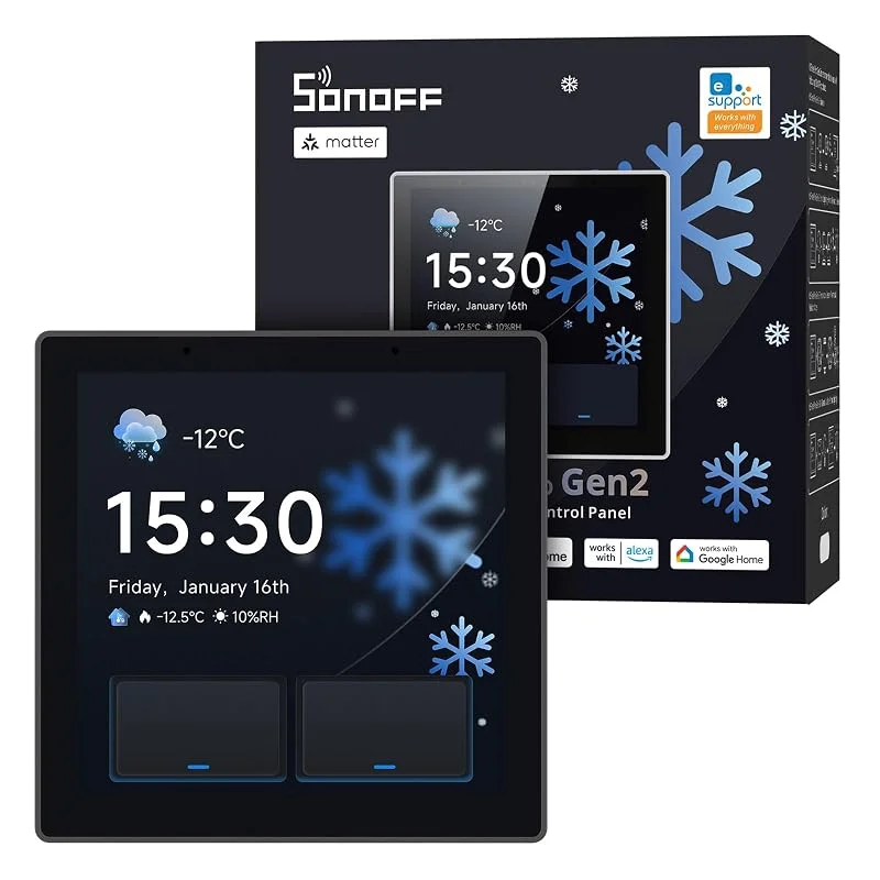 SONOFF NSPanel Pro Gen2 Pannello Smart con Relè — Riscaldamento