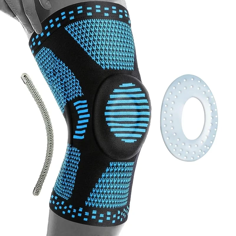 360 RELIEF Ginocchiera per Uomo e Donna, Gel Tutore Ginocchio Stabilizzante — Abbigliamento riscaldato