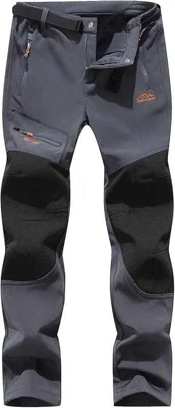 BenBoy Pantaloni Trekking Uomo Invernali Impermeabile Pantaloni da Sci — Abbigliamento riscaldato